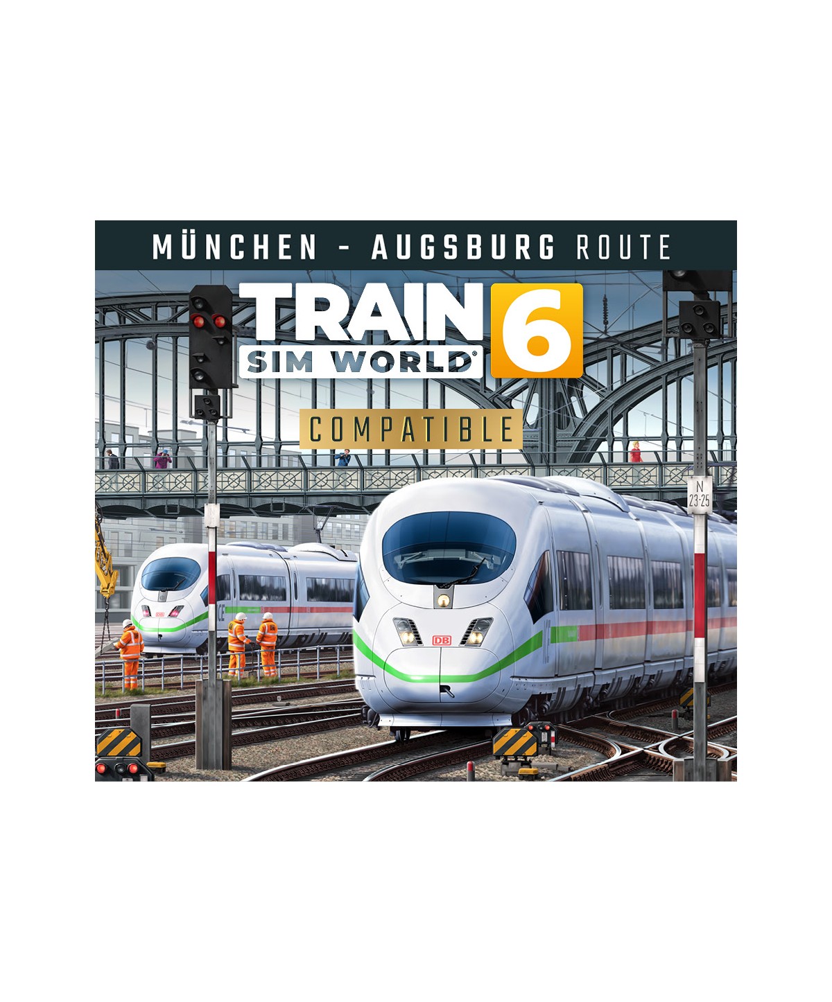 Train Sim World 6: Hauptstrecke Munchen - Augsburg DLC XBOX One / Xbox Series X|S / Xbox One Key EUROPE